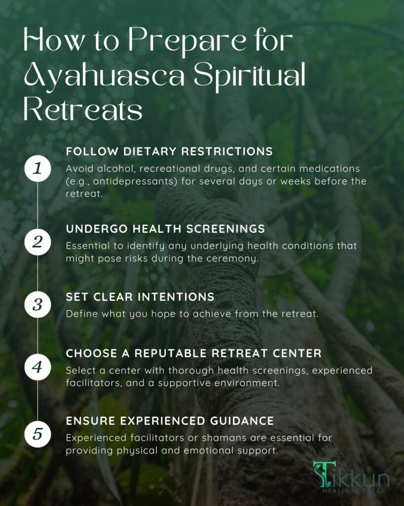 How to Prepare for Ayahuasca Spiritual Retreats