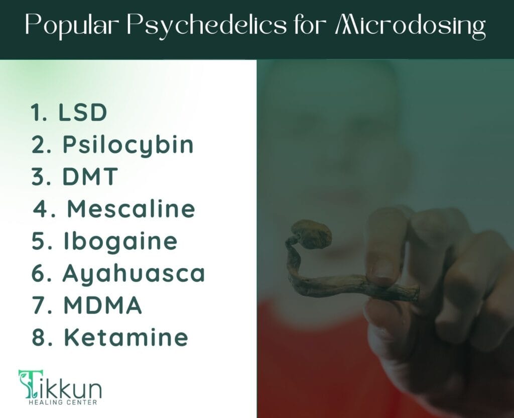 Popular Psychedelics for Microdosing