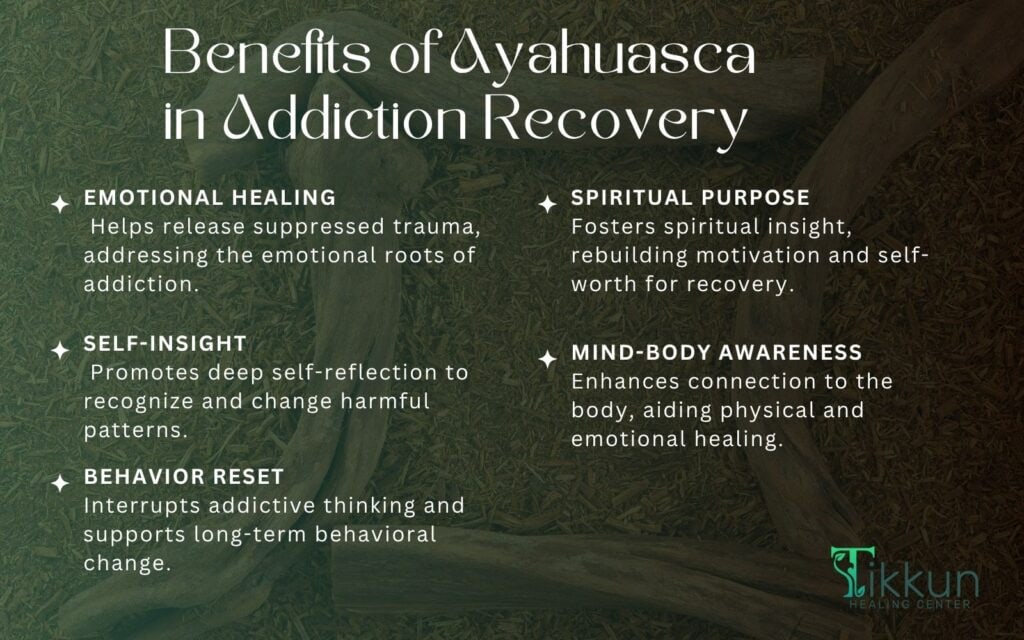 Benefits of Ayahuasca in Addiction Recovery