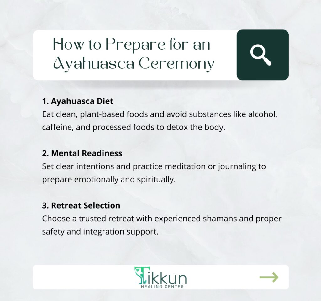 How to Prepare for an Ayahuasca Ceremony