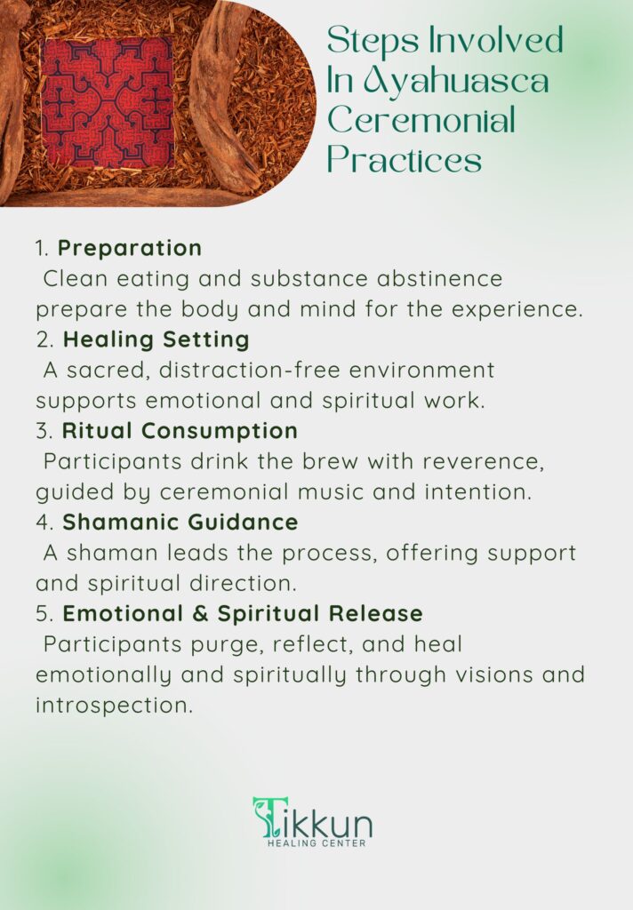 Steps Involved In Ayahuasca Ceremonial Practices