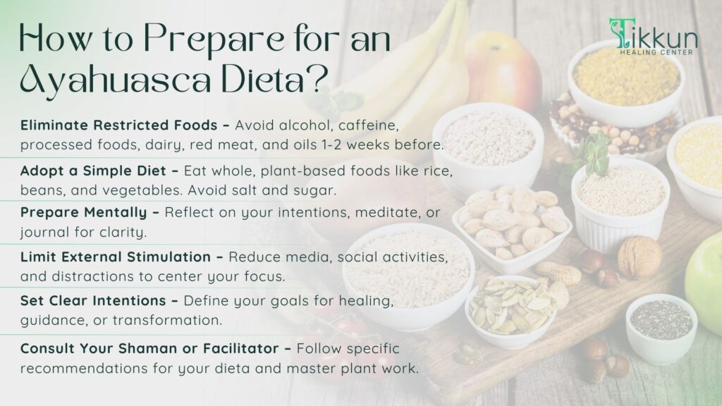 How to Prepare for an Ayahuasca Dieta