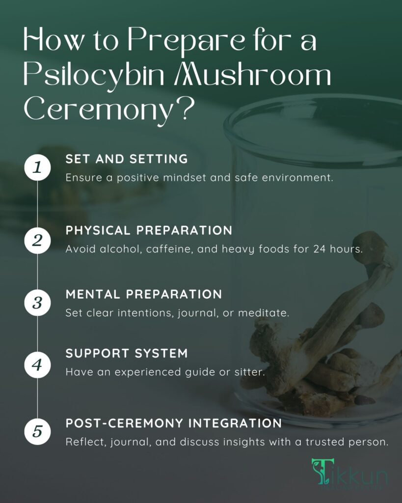 How to Prepare for a Psilocybin Mushroom Ceremony