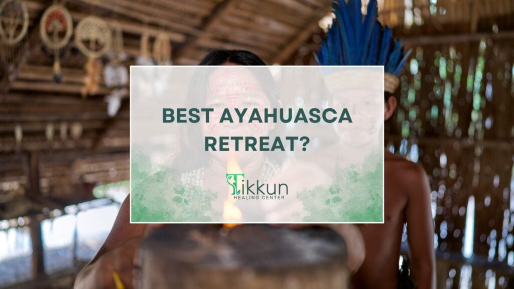 ALT: "Ayahuasca retreat at Tikkun Healing Center offering a sacred and supportive space for personal growth and spiritual healing."