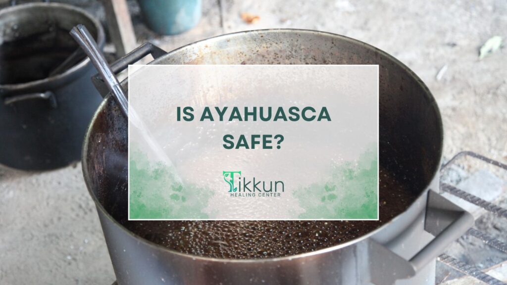 At Tikkun Healing Center - Ayahuasca Safety Discussion, Sacred Space for Personal Growth.